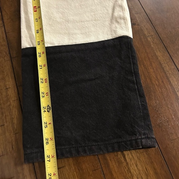 Blank NYC Women’s Baxter Color-Block Straight Leg Jeans Size 28 Style 70RK3038 - Picture 4 of 10